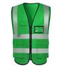 Chaleco de Seguridad Tira Reflectante Transpirable Ropa de Trabajo Personalizada Limpieza de Propiedad Ropa Fluorescente Clip para Caballo Personalizado