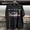 Camiseta de Manga Curta Algodão Puro Estilo Vintage Lavado para Mulheres, Marca Niche Tendência, Top Solto e Versátil