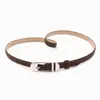 Cinturón Simple Estilo Coreano Nuevo Julu para Mujer, Cinturón de Cintura Decorativo de Gama Alta Estilo Ins, Versátil para Jeans
