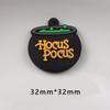 Halloween abóbora morcego fantasma chaveiro cola macia pingente PVC epóxi desenhos animados bruxa chaveiro joias