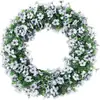 Fornecimento Direto da Fábrica Bestseller de Natal 1,8m Folha de Eucalipto Flor de Chá Pequena Flores Artificiais para Decoração de Arranjo Floral Caseiro