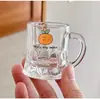 Ins Vento Urso Caneca Shouju Mini Taça de Destilados Taça de Vinho de Frutas Taça de Saquê Taça de Vinho de Ameixa Vidro para Comer e Semear
