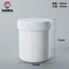 Frasco de Polvo de Boca Ancha 500ml Contenedor de Polvo Sólido 100g Polvo para Mascarilla Facial Mascarilla para el Cabello Frasco de Plástico 250g Frasco de Sales Explosivas