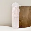 Calcetines de Verano para Niñas, Calcetines Holgados de Malla con Lazo, Calcetines Finos de Encaje hasta la Pantorrilla, Dulces Calcetines de Princesa hasta la Media Pantorrilla