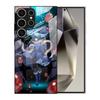 Adecuado para Funda de Teléfono Móvil Samsung A16, Funda de Vidrio S25Ultra Anime A90, Funda Protectora S26Plus Dos Dimensional S24