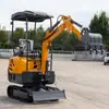 Fábrica de Origem Hightop Escavadeira de Esteira Ht30 Exportada para a Alemanha Máquina Multifuncional Pequena de Gancho Agrícola