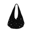 Bolso de Axila Mate con Diseño de Estrella de Nicho para Mujer 2025 Otoño e Invierno Nuevo Estilo Retro Simple Bolso de Hombro