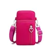 Bolso bandolera para mujer, bolso transfronterizo, versión coreana modelo nuevo 2025, mini bolso vertical, funda para teléfono móvil, monedero y bolsa para teléfono móvil