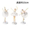 Celebridad de Internet Chica de Ballet Hada de las Flores Decoración de Pastel Figura Chica Bailarina Princesa Topper de Cumpleaños Inserto para Hornear