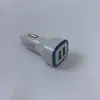 Cargador de Coche, Cargador de Coche Universal Doble USB para Teléfonos Móviles, Cargador Doble USB Luminoso, Cargador de Coche Cohete con Luz