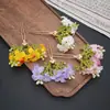 Conjunto de Grampos de Osmanthus para o Festival do Meio Outono: Coroa de Cabelo, Presilha de Cabelo, Grampo de Flor Hanfu, Adorno de Cabeça Retrô da Dinastia Ming, Conjunto Completo