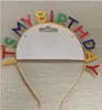 Diadema de Cumpleaños para Celebridad de Internet con Letras "Es Mi Cumpleaños" Colorida con Goteo de Aceite Diadema Arcoíris Diadema para Fiesta de Cumpleaños