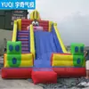 Novo castelo inflável trampolim Zhiyong entrada grandiosa trampolim inflável infantil combinação escorrega vendas diretas da fábrica