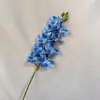 Orquídea Borboleta de Filme com 9 Cabeças Impressa em 3D Toque Real Flor Artificial Casamento Casa Hotel Decoração Enfeites Flor Artificial Atacado