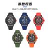 Reloj deportivo MEGIR para hombre, nuevo modelo de moda, multifunción, luminoso, resistente al agua, con calendario, venta al por mayor, para estudiantes