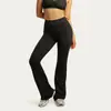 Outono/Inverno Nova Roupa de Yoga Estilo Simples Transfronteiriço Calça de Yoga Modeladora Levanta Bumbum de Cintura Alta Versátil Fitness de Barra Larga
