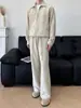 Pantalones Casuales para Hombre con Cordón de Cinta, Novedad Primavera/Verano 2024, Corte Holgado, Ligeros, Ligeramente Acampanados para el Trayecto