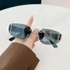 Gafas de sol cuadradas personalizadas de moda para mujer estilo coreano, populares en Xiaohongshu, Gafas de sol redondas retro, Gafas de sol anti-UV