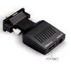 Adaptador hdmi para vga com áudio hdmi para vga fêmea para macho HDTV monitor de computador