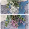 Eucalipto Fruta y Flor Arreglo Floral Artificial Fabricante Decoración del Hogar Ramo de Boda Pared Flores Falsas Ins Transfronterizo