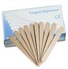 Depresor lingual desechable depresor lingual de madera examen oral salón de belleza mascarilla facial mascarilla facial barra de belleza mayoreo