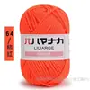 4 Ovillos de Hilo de Algodón Leche de Grosor Medio Hilo para Bebé Kit de Materiales para Tejer Crochet Hecho a Mano DIY Ramo de Muñeca