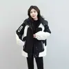 2026 Nova Jaqueta de Algodão Curta de Inverno Feminina Estilo Coreano Solta para Trabalho ao Ar Livre Casaco Espesso da Moda