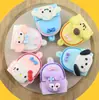 Nueva Mochila Escolar Pequeña Estéreo Sanrio Colgante para Teléfono Móvil Meranti Llavero Accesorios para el Cabello Mochila Escolar Estéreo de Dibujos Animados