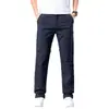Pantalones Casuales de Negocios Paul para Hombre, Moda de Primavera, Lujo Ligero, Gama Alta, Corte Recto, Color Sólido, Anti-Arrugas Premium, Versátiles de Pierna Larga