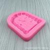 Porta dos desenhos animados porta de madeira cottage bolo de fondant molde de silicone molde de decoração de bolo de chocolate