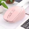 Ratón inalámbrico universal con Bluetooth para computadora portátil, recargable, de modo dual, silencioso, para oficina, para niños y niñas