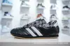 Sapatos de Taekwondo Femininos Outono Inverno Preto Branco Masculinos Esportes ao Ar Livre Sapatos de Lona Superfície de Couro Sapatos de Solado Macio Atacado