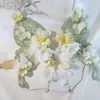 Flor de Seda Flor de Flor de Pelo Mariposa Grande Presión Trasera Super Hada Polilla Borla Todo-partido Antiguo Hanfu Accesorios para el Cabello