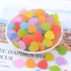 Caramelos de Goma Simulados, Accesorios DIY con Forma de Corazón, Accesorios para Fundas de Teléfono de Crema, Materiales para Pasadores y Pendientes, Accesorios de Resina
