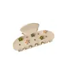 Pinza Floral Estilo Coreano con un Diseño Dulce y Elegante, Pinza de Pelo de Flor Pequeña Tridimensional para Mujer, Adecuado para Peinados Recogidos, Accesorio para el Cabello de Pinza de Tiburón
