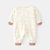 Mono para recién nacido Camiseta con gorro Baby Boneless Primavera y Otoño Algodón Puro Ropa de Monje para recién nacidos Ropa de Gateo para Niños y Niñas Ropa Interior para Bebé