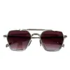 Gafas de Sol Jmm Transfronterizas Doble Puente Estilo Metálico Punk Retro Cuadradas de Alta Gama Tendencia para Hombres y Mujeres Commodore