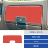 Adesivo Decorativo para Porta-Luvas Preto Piano para Modificação de Interior de Carro Gmc 1500 14-18