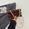 Bolso de Caja de Nicho de Moda 2026 Modelo Nuevo de Primavera Bolso de Mano Bolso de Hombro Acrílico Bolso Cruzado Casual con Cadena para Mujer