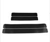 Adhesivo de fibra de carbono para umbral de General Motors, adhesivo de protección antipatadas para puerta, tira protectora, adhesivo para coche, película de fibra de carbono 3D