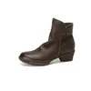 Botines Chelsea de piel de vaca ultraligeros, ultrasuaves, de alta textura, 2026 Invierno, suela gruesa, tacón medio robusto, punta redonda, piel genuina, suela suave, botines de tobillo para mujer
