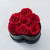 Cubo de Abrazo Acrílico Flor Eterna Transfronterizo Serie Terminada Día de San Valentín Rosa Cabeza de Champiñón Amazon Navidad
