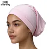 Artículo popular de comercio exterior: Gorro tubular multicolor anti-pilling y anti-decoloración, Gorro base de algodón mercerizado liso, Gorro turbante de modal