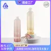 Garrafa de Shampoo Plush com Tampa Flip-Top de 500ml Garrafa Redonda de Plástico PE Shampoo para Cuidados com Animais de Estimação Garrafa de Gel de Banho Personalização