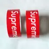Cinta de Empaque de Marca Supreme Grande Ancha Moderna Cintas Adhesivas para Sellado de Cajas SUP Rojo Negro Decoración Personalizada