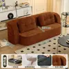 Sofá reclinable se puede usar para recostarse y dormir, adecuado para salas de estar en apartamentos pequeños, estilo vintage, modular, plegable, sofá cama de doble uso comprimido