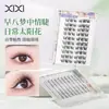 Pestañas Postizas Segmentadas Xixi Jade Blanco Transparentes y Largas Sin Pegamento Estilo Manga Natural Ojos Grandes Pestañas de Chica de Grupo Coreano