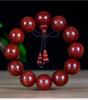 Pulseira de Pau-Rosa Rosewood Estrela Dourada Genuíno da Indonésia, Alta Densidade, Contas de Sandália de Sangue Afundáveis, Artesanato em Madeira, Unissex, Estilo Étnico