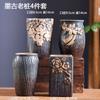 Vasos Pequenos para Suculentas Domésticas, Vasos Criativos de Cerâmica Grossa, Liquidação Atacado Vasos de Cerâmica de Argila com Controle de Raízes