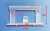 Marco de Caja de Rotación Ranura para Clip Kanban Portatarjetas Cartón Clip Pequeño Plástico Transparente Accesorio de Estante 155*90MM